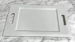 (2) 16" MELAMINE PLATTERS