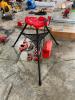 RIDGID PORTABLE TRISTAND CHAIN VICE W/ LT6-900A LEVEL TRANSIT & ASSORTED PIPE THREADING TOOLS - 14