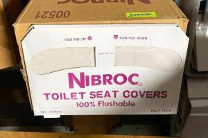 (3) LARGE BOXES OF TOILET PAPER COVERS