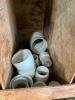 CONTENTS OF SHELF (ASSORTED LARGE PVC FITTINGS AS SHOWN) - 4