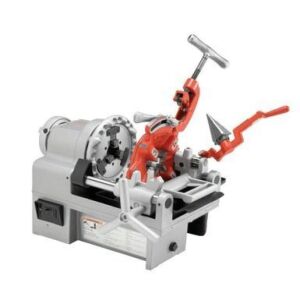 DESCRIPTION: (1) PIPE THREADING MACHINEBRAND/MODEL: RIGID #1215INFORMATION: ORANGERETAIL$: $3851SIZE: 1/4" - 1 1/2" NPS CAPACITYQTY: 1