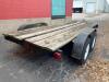 7' X 16' TANDEM AXLE UTILITY TRAILER - 7