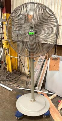 30" INDUSTRIAL PEDESTAL FAN