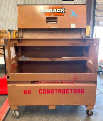 KNAACK 60" PIANO STYLE JOBSITE BOX