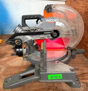 RIDGID 10-INCH DUAL BEVEL MITER SAW