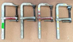 (4) 12" SLIDING ARM F-CLAMP