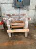 (2) 42" X 34" WOODEN SAW HORSES - 2