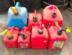 ASSORTED FUEL TANKS AS SHOWN