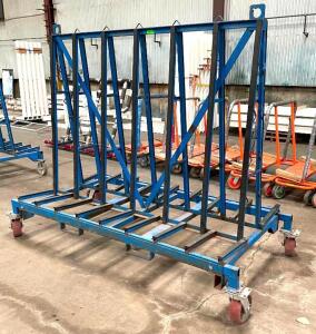 BROMER 84" X 48" GLASS PANEL CART