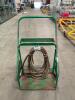 WELDING TANK CART W/ WELDING HOSE AS SHOWN - 3