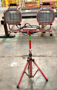 TWIN HEAD TRIPOD WORK LIGHT