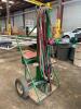 INDUSTRIAL WELDING CART WITH ACETYLENE LINES AND TORCH KIT - (TANKS NOT INCLUDED) - 2