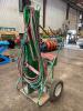 INDUSTRIAL WELDING CART WITH ACETYLENE LINES AND TORCH KIT - (TANKS NOT INCLUDED) - 6