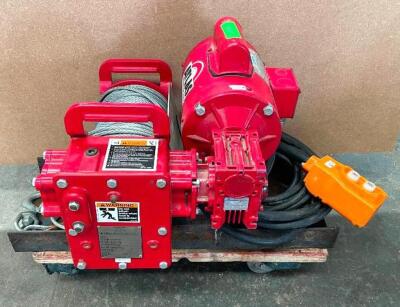 THERN WORM GEAR POWER WINCH- 1 TON