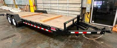 2014 BEHNKE 24 FT. TANDEM AXLE TRAILER