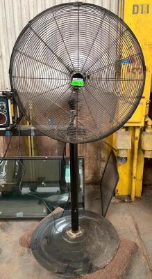 30" INDUSTRIAL PEDESTAL FAN