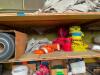 CONTENTS OF SHELVING UNIT (ASSORTED HARDWARE AND CAUTION TAPE AS SHOWN) - 3