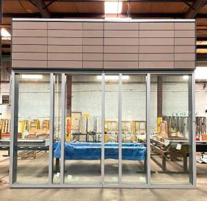 16' X 14' COMMERCIAL WINDOW/WALL DISPLAY UNIT