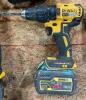 (5) - PC. DEWALT 20 VOLT MAX CORDLESS GRINDER AND DRILL SET - 7