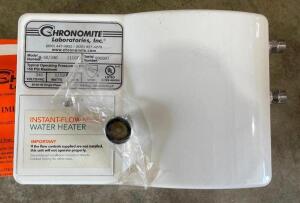 NEW CHRONOMITE M-50/240 INSTANT-FLOW MICRO TANKLESS WATER HEATER