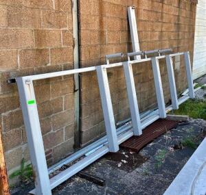 16' X 4' INDUSTRIAL STEEL FRAME