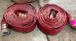 (2) 2" X 50' PVC DISCHARGE HOSE