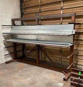 8 FT. / 6 TIER / DOUBLE SIDED STORAGE RACK