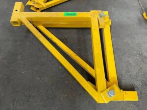 (2) EXPANDABLE SADDLE SIDE BRACKETS FOR BAKERS SCAFFOLDING