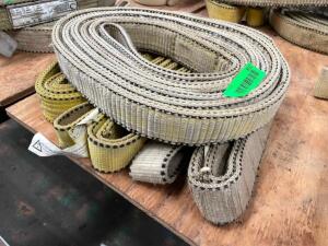 (4) - ASSORTED TOW STRAPS