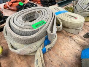 (4) - ASSORTED TOW STRAPS