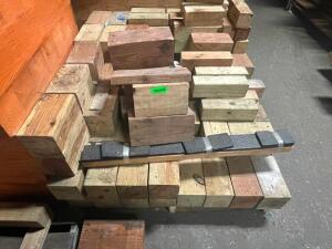 SMALL PALLET OF PRE CUT 6"X6" STACKING POSTS