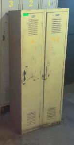 2 SECTION LOCKER SYSTEM