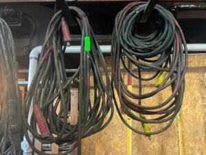 (2) - 50' HEAVY DUTY WELDING LEAD