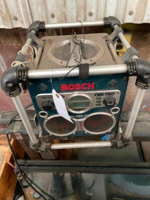 BOSCH JOB SITE RADIO AND MEDIA PLAYER