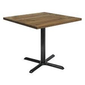 DESCRIPTION: (1) SQUARE BISTRO CAF� TABLE BRAND/MODEL: KFI INFORMATION: URBAN LOFT RETAIL$: $605.95 EA SIZE: 42"W 42"L 41"H QTY: 1