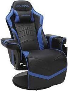 DESCRIPTION: (1) RACING STYLE GAMING CHAIRBRAND/MODEL: RESPAWN #RSP-900RETAIL$: $300.00 SIZE: 35X51X30QTY: 1