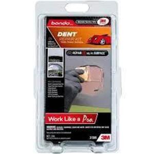 DESCRIPTION: (3) BONDO DENT REPAIR KIT BRAND/MODEL: 3M #31588 INFORMATION: REPAIRS IN LESS THAN 2 HOURS RETAIL$: $24.38 EACH QTY: 3