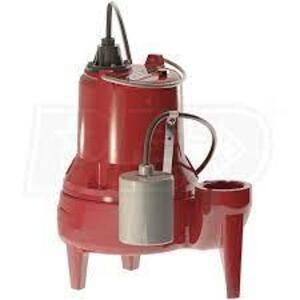 DESCRIPTION: (1) AUTO SEWAGE PUMPBRAND/MODEL: LIBERTY PUMPS #LE51AINFORMATION: 115V/HP: 0.5RETAIL$: $675.59 QTY: 1