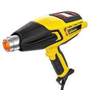 DESCRIPTION: (1) HEAT GUN BRAND/MODEL: WAGNER FURNO 500 INFORMATION: YELLOW AND BLACK RETAIL$: $60.00EA SIZE: 12 SETTINGS 1500 W QTY: 1