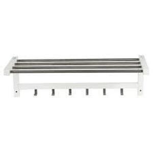 DESCRIPTION: (1) MULTI-USE WALL SHELF BRAND/MODEL: CYPRESS HOMES #1600014 INFORMATION: WHITE RETAIL$: 29.99 EA QTY: 1