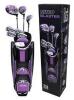 DESCRIPTION: (1) SET OF WOMANS GOLF CLUBSBRAND/MODEL: NITRO BLASTERINFORMATION: PURPLERETAIL$: $197.00 SIZE: 13 PIECEQTY: 1