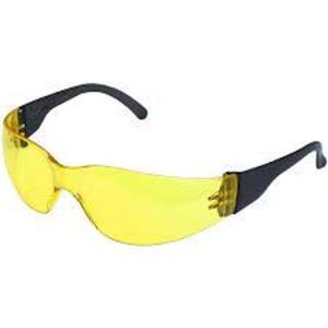 DESCRIPTION: (12) SAFETY GLASSES BRAND/MODEL: CODE RED SAFETY/U93103 INFORMATION: BLACK & YELLOW RETAIL$: 12.70 PER PK OF 12 SIZE: UNIVERSAL QTY: 12