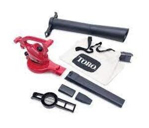 DESCRIPTION: (1) ULTRA LEAF BLOWER VAC BRAND/MODEL: TORO #51619 INFORMATION: RED RETAIL$: $99.97 EA QTY: 1