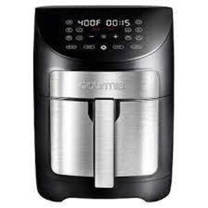 DESCRIPTION: (1) DIGITAL AIR FRYER BRAND/MODEL: GOURMIA INFORMATION: STAINLESS RETAIL$: $100.00 EA SIZE: 7 QT QTY: 1