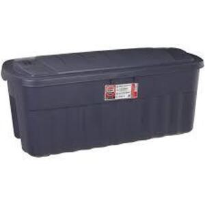 DESCRIPTION: (1) ROUGHNECK TOTE BRAND/MODEL: RUBBERMAID #643260 INFORMATION: BUE RETAIL$: $50.00 EA SIZE: 50 GAL QTY: 1