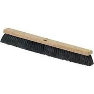 DESCRIPTION: (9) FLOOR PUSH BROOM HEAD BRAND/MODEL: TAMPICO #017183966535 INFORMATION: BLACK RETAIL$: $20.00 EA SIZE: 18" QTY: 9