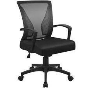 DESCRIPTION: (1) MESH BACK CHAIR BRAND/MODEL: ERGO MESH #MY03063 INFORMATION: BLACK RETAIL$: $300.0 EA QTY: 1