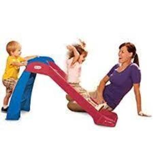 DESCRIPTION: (1) MY FIRST SLIDE BRAND/MODEL: LITTLE TIKES #624605M8X1 RETAIL$: $28.99 EA SIZE: 39X18X23 QTY: 1