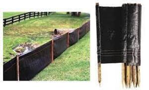 DESCRIPTION: (2) ROLL OF SILT FENCE BRAND/MODEL: TENAX RETAIL$: $50.00 EA SIZE: 3FTX100FT QTY: 2