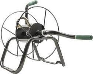 DESCRIPTION: (1) HOSE REEL BRAND/MODEL: YARD BUTLER INFORMATION: BLACK RETAIL$: $125.00 EA QTY: 1